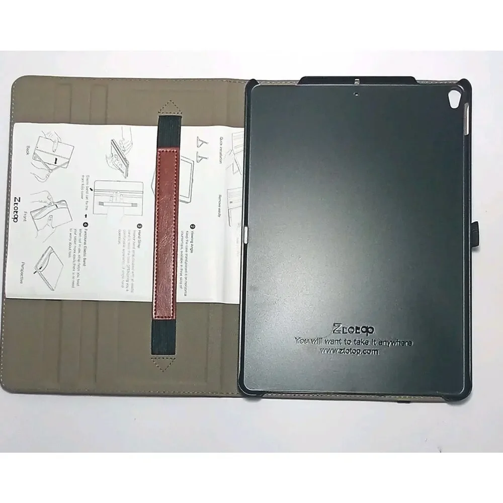 Ztotop iPad 11 Case Auto Awake Sleep Brown